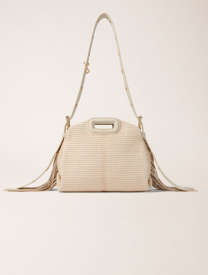 Bolso Miss M Mini efecto rafia