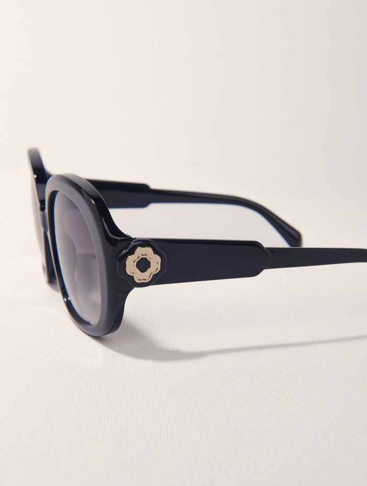 Gafas redondas de acetato
